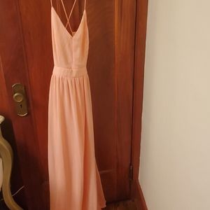 lulus dress size L Peach 🍑  color